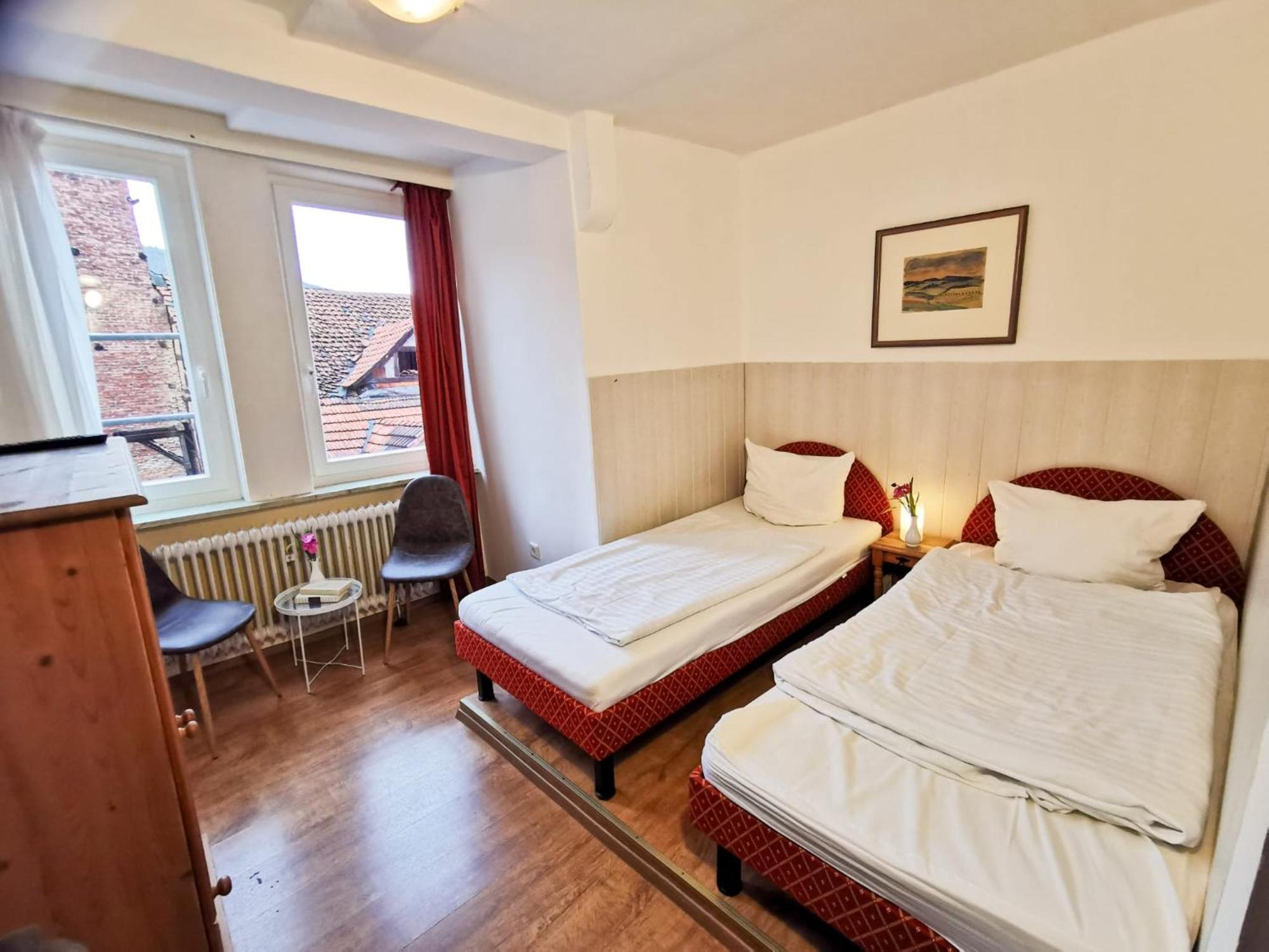 Alte Rathausschaenke - Hotel Garni Hannoversch Münden Dış mekan fotoğraf