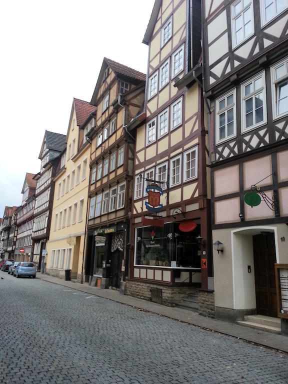 Alte Rathausschaenke - Hotel Garni Hannoversch Münden Dış mekan fotoğraf