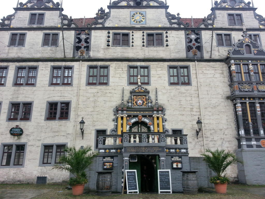 Alte Rathausschaenke - Hotel Garni Hannoversch Münden Dış mekan fotoğraf