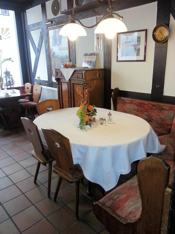 Alte Rathausschaenke - Hotel Garni Hannoversch Münden Dış mekan fotoğraf